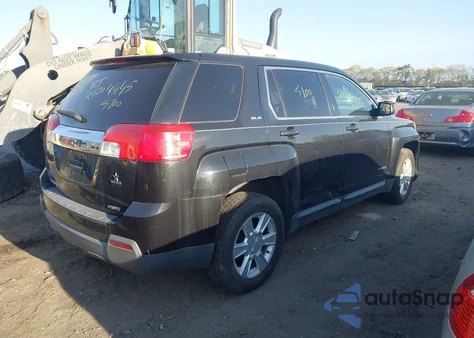 2010 GMC Terrain Sle-1 from USA, damaged, VIN 2CTFLCEW0A6416692